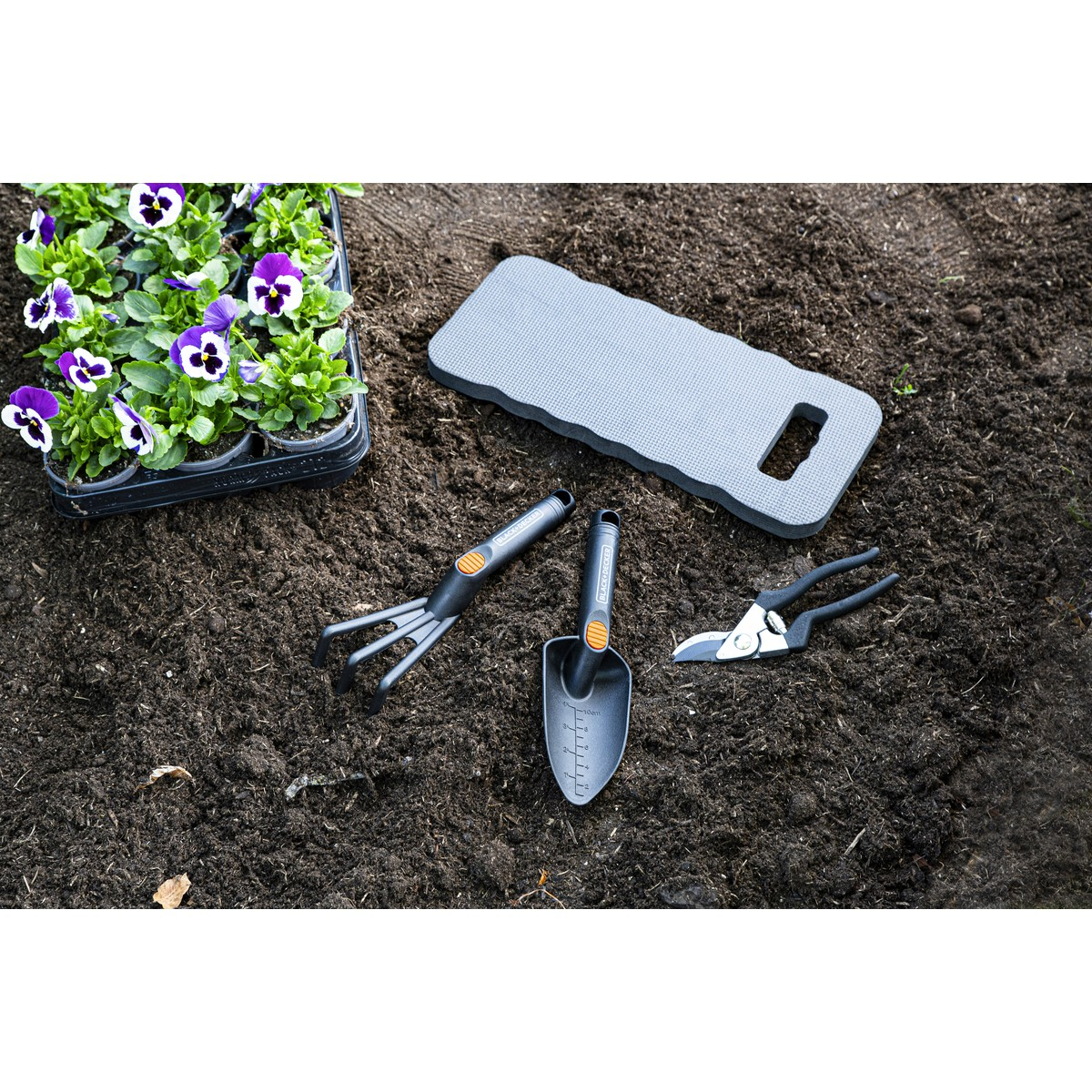 BLACK+DECKER Tuingereedschap Set 4 Stuks - maximondo