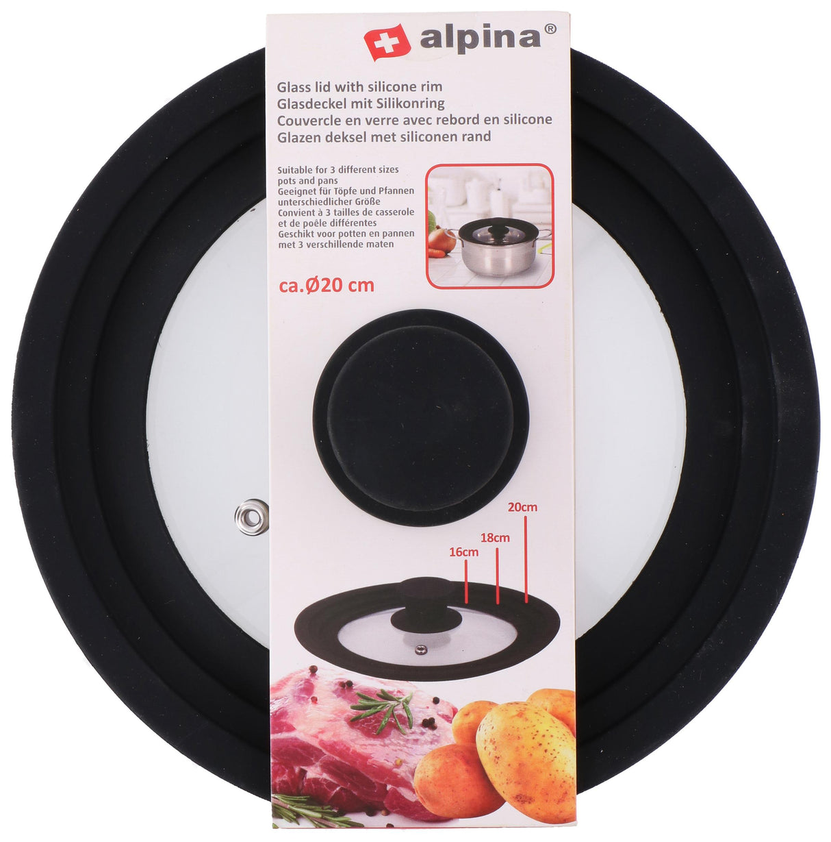 alpina Deksel, Siliconen - maximondo