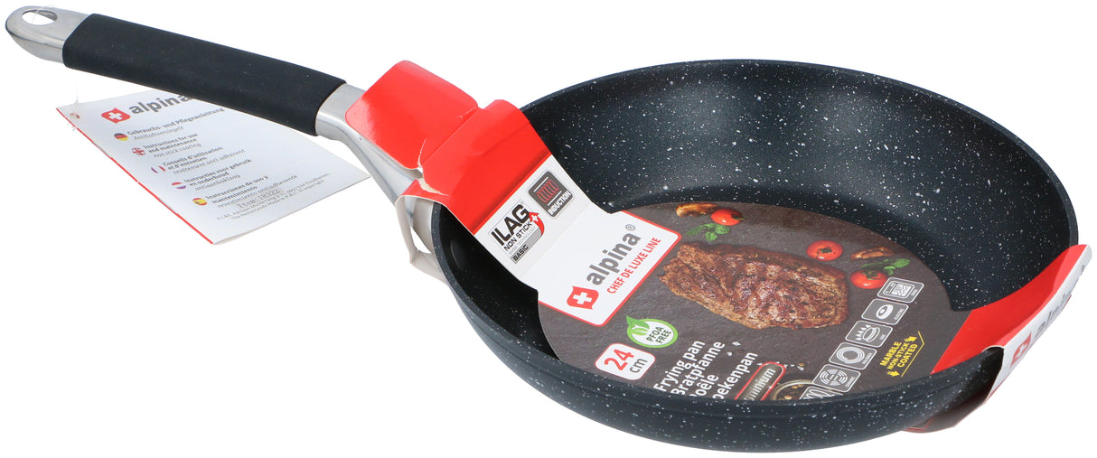alpina Koekenpan 24cm AntiAanbaklaag