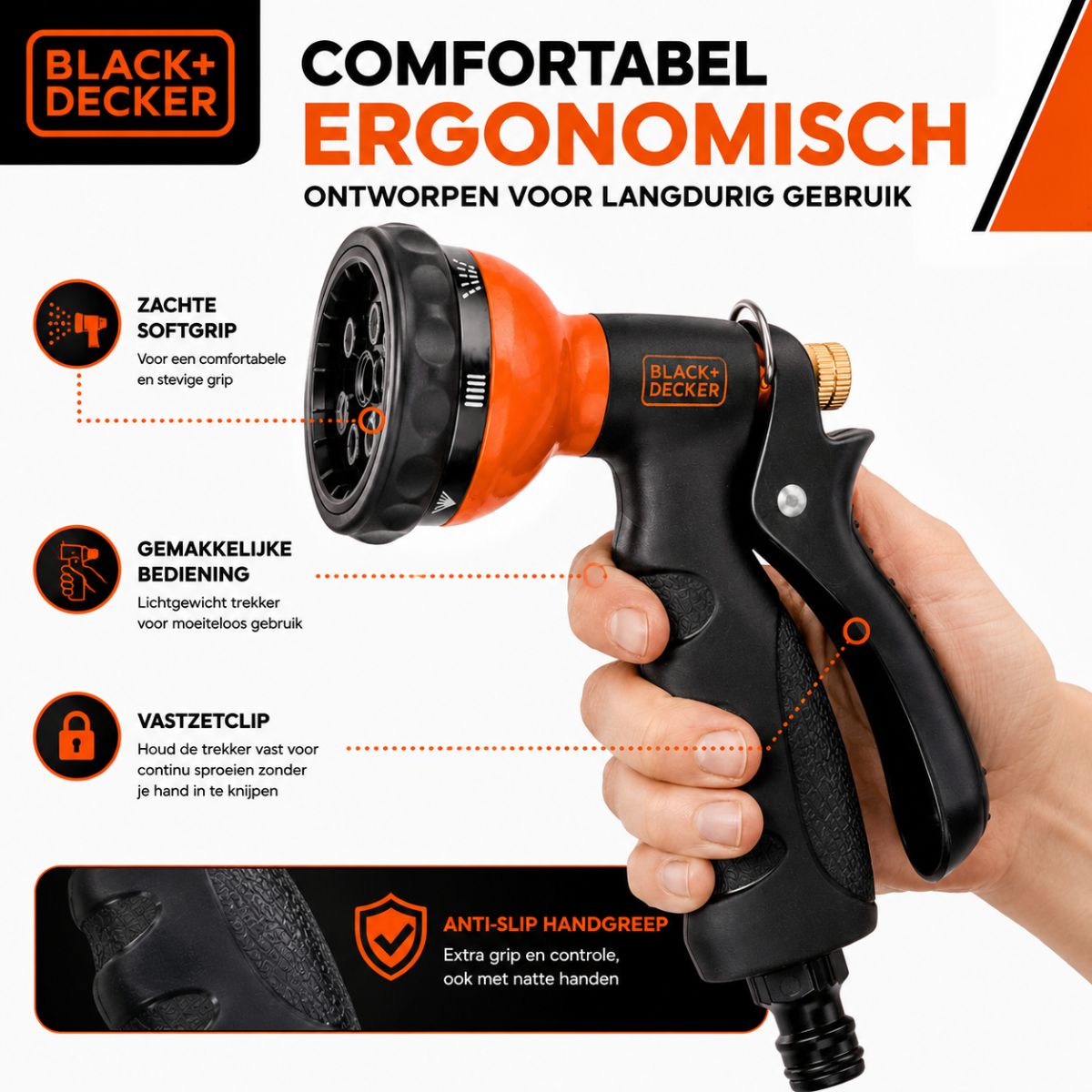 BLACK+DECKER Sproeikop - maximondo