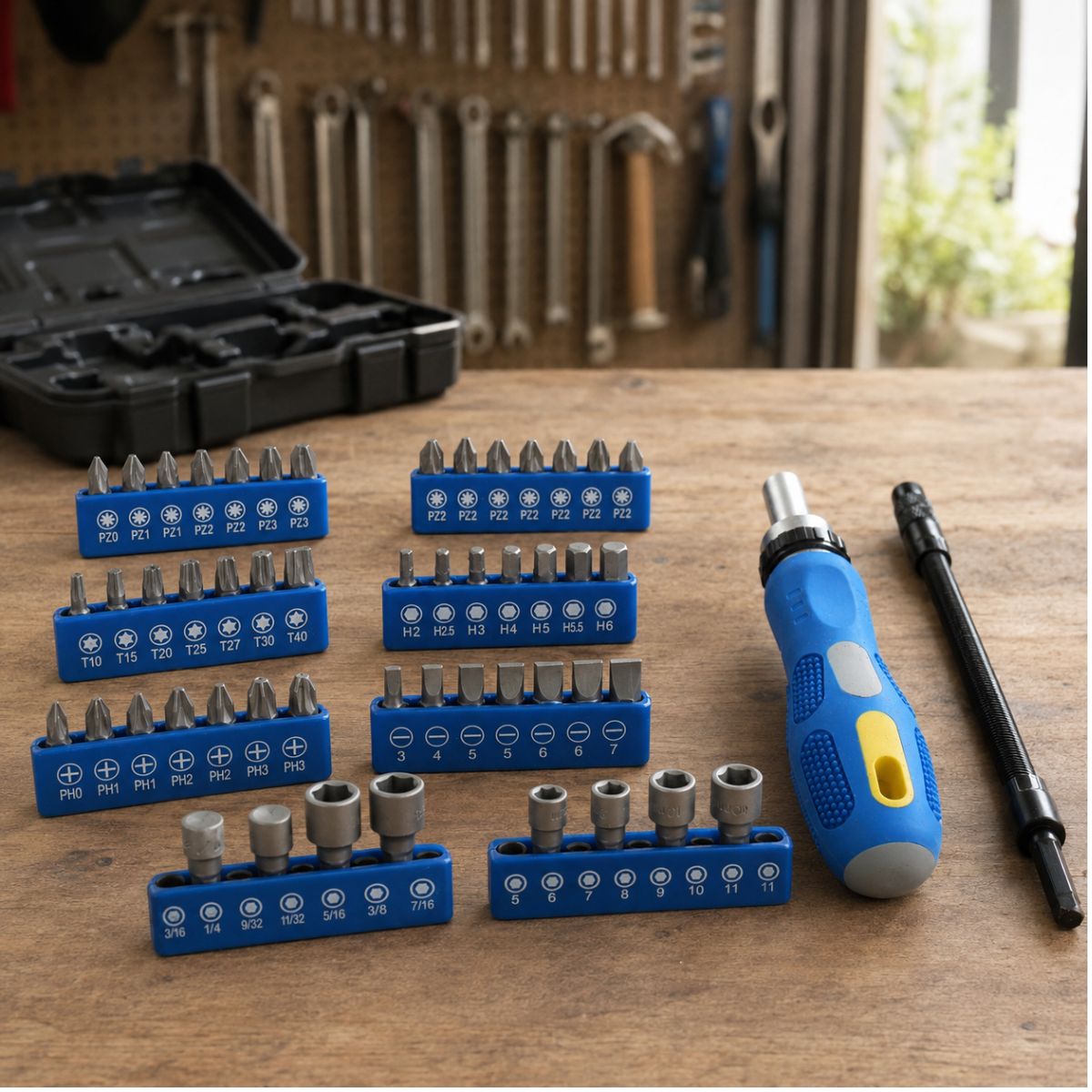 Kinzo Gereedschapset: 58 Stuks - maximondo