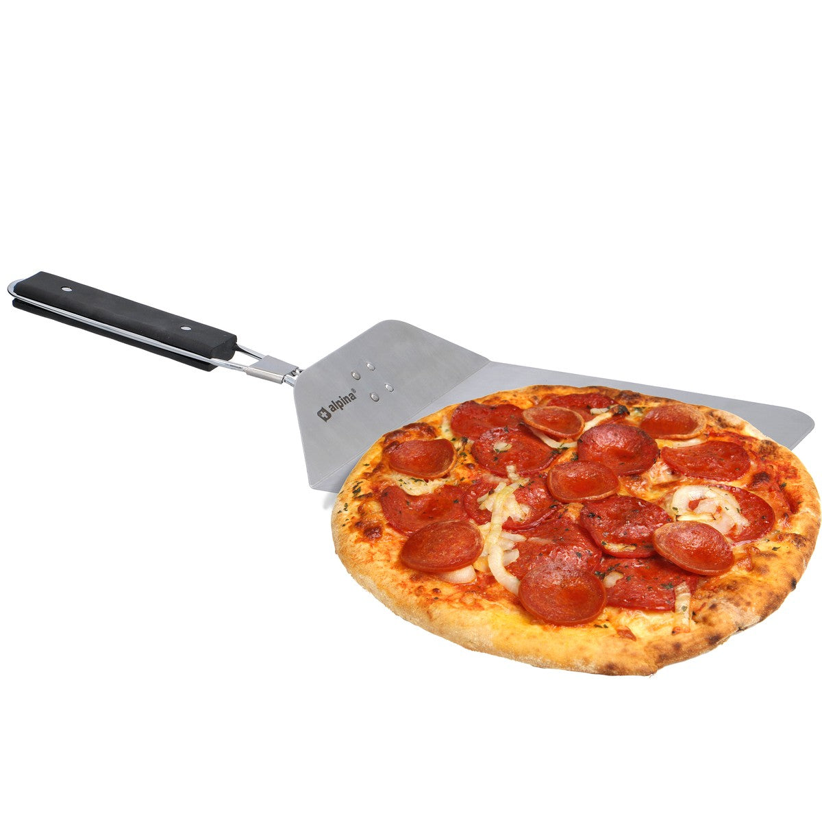 alpina Pizzaschep - Voor Inklapbaar Handvat - RVS - 53 cm