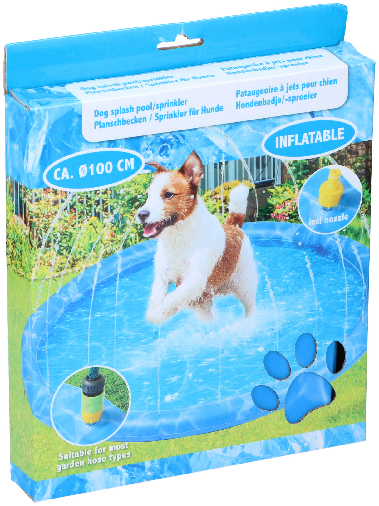 maxxpro Waterspeelmat Hond Ø100 CM