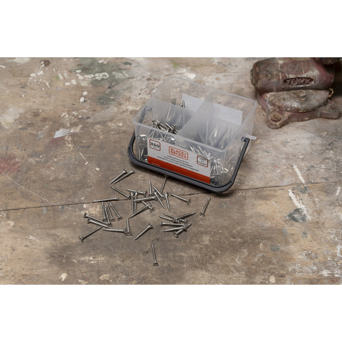 BLACK+DECKER Spaanplaatschroeven Set - maximondo