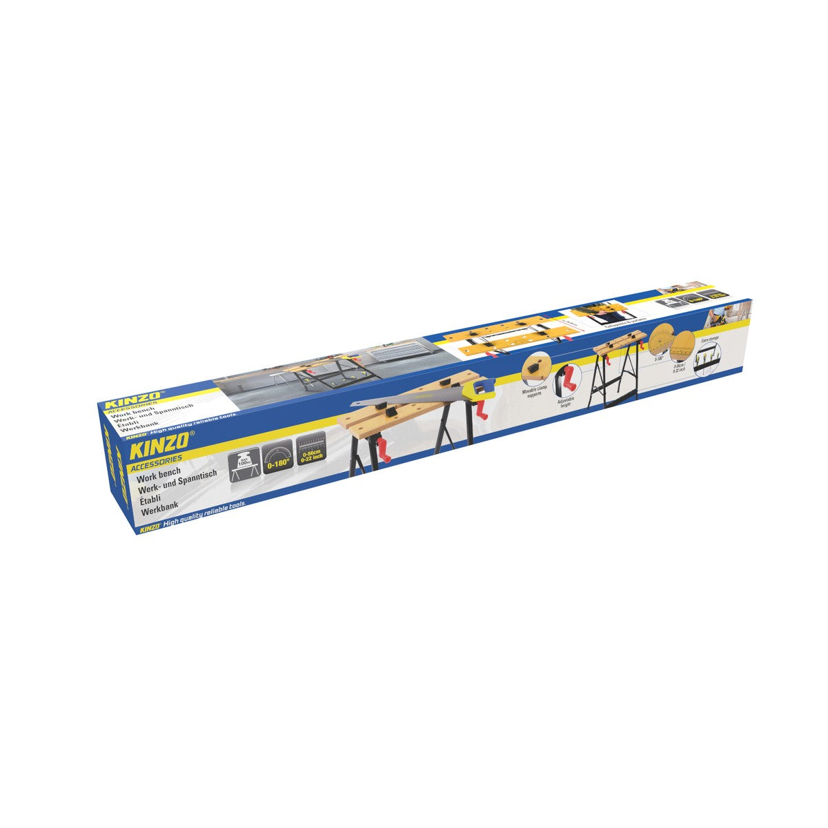 Kinzo Werkbank Draagbaar 100 kg - maximondo