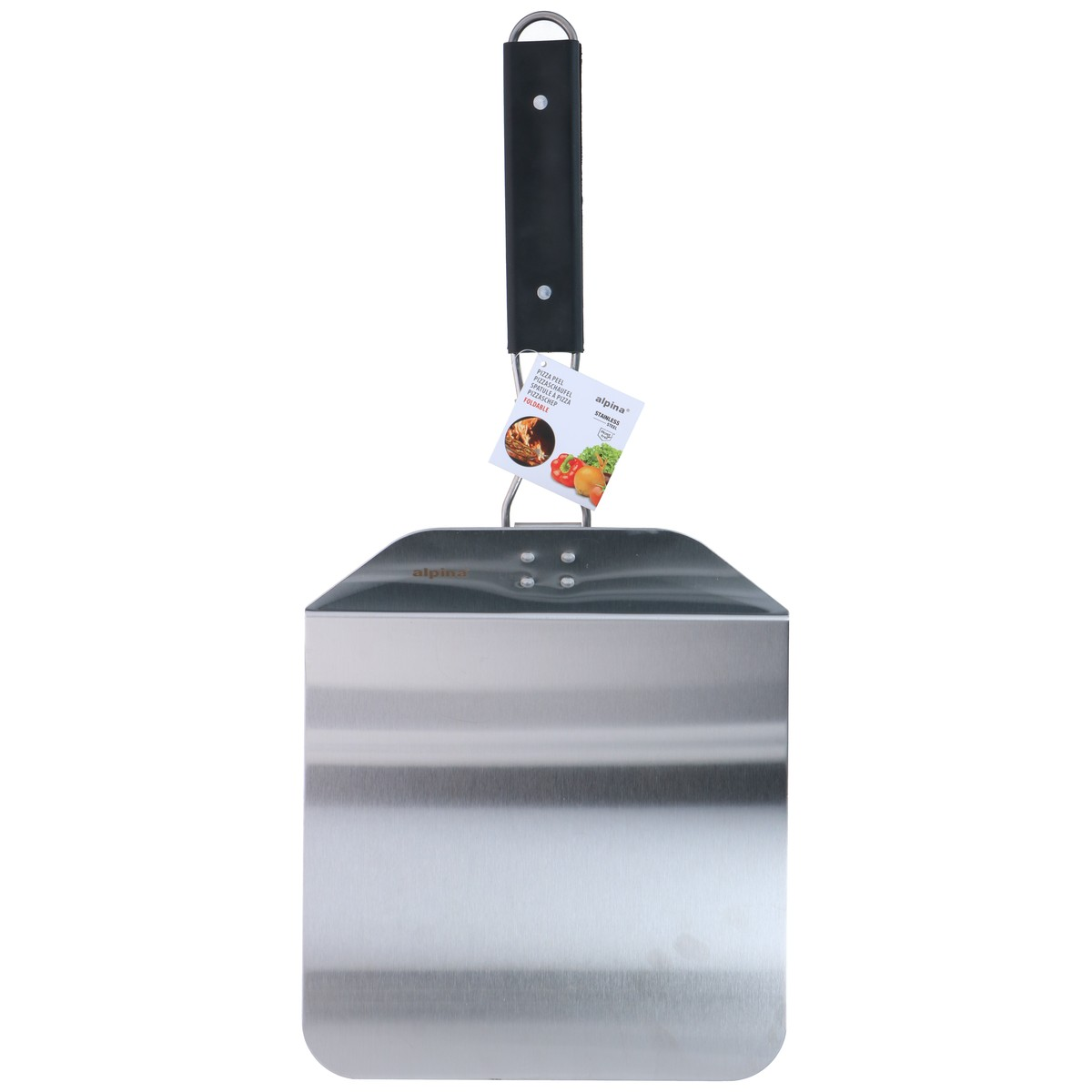 alpina Pizzaschep - Voor Inklapbaar Handvat - RVS - 53 cm