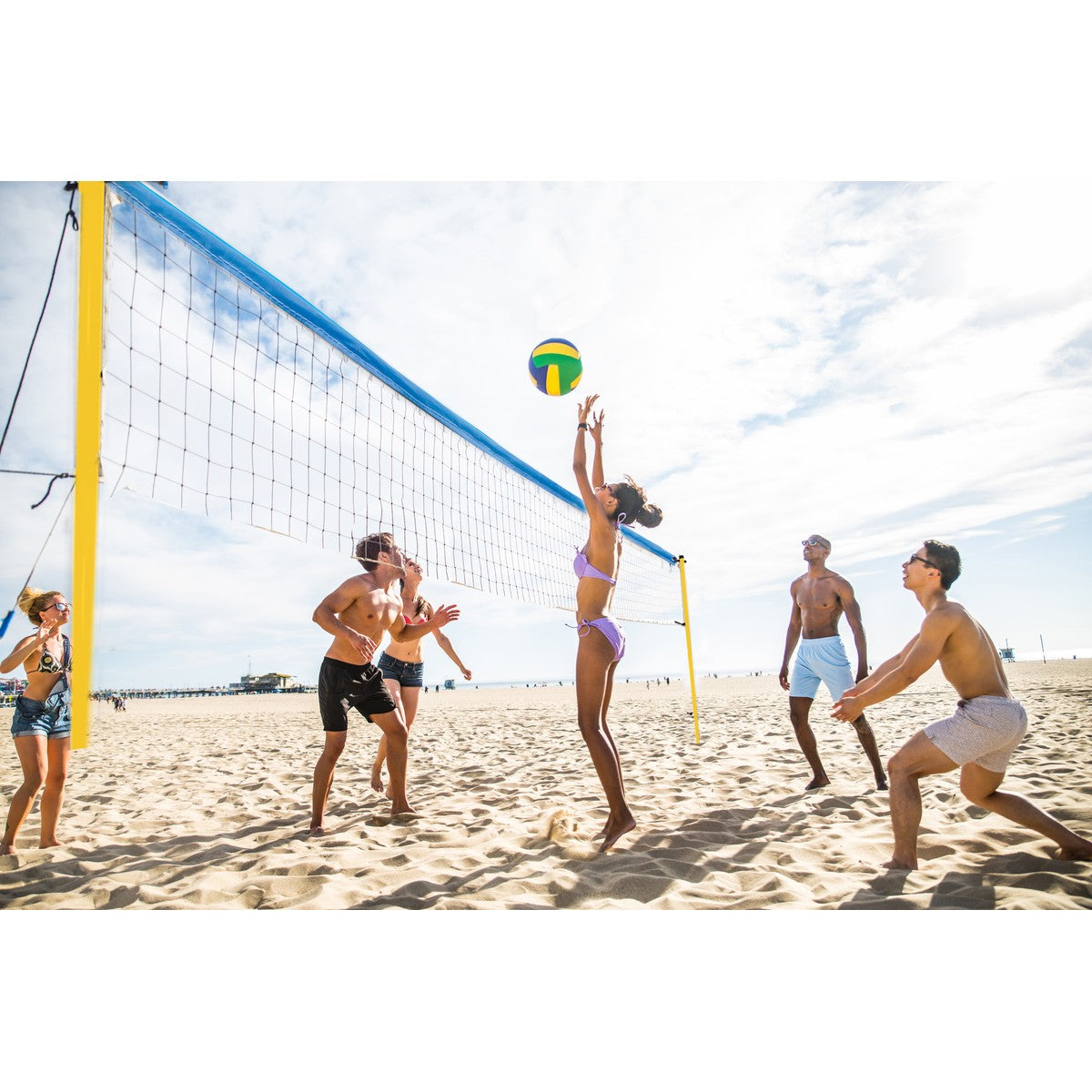 Scatch volleybal- en badmintonset - maximondo