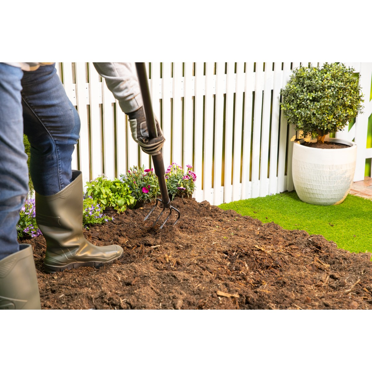 BLACK+DECKER Tuinhark 4Tands - maximondo