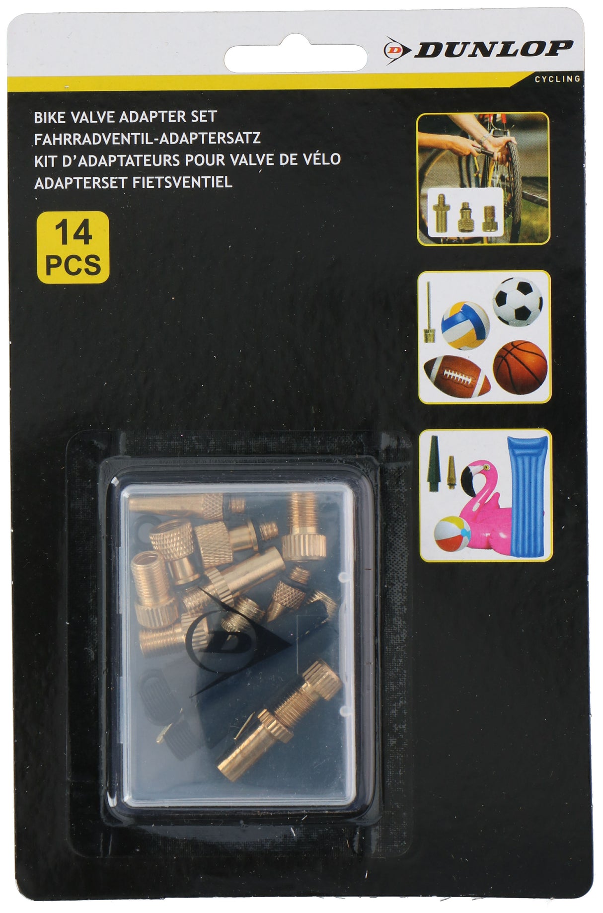 Dunlop verloopnippels fiets 14 stuks - maximondo