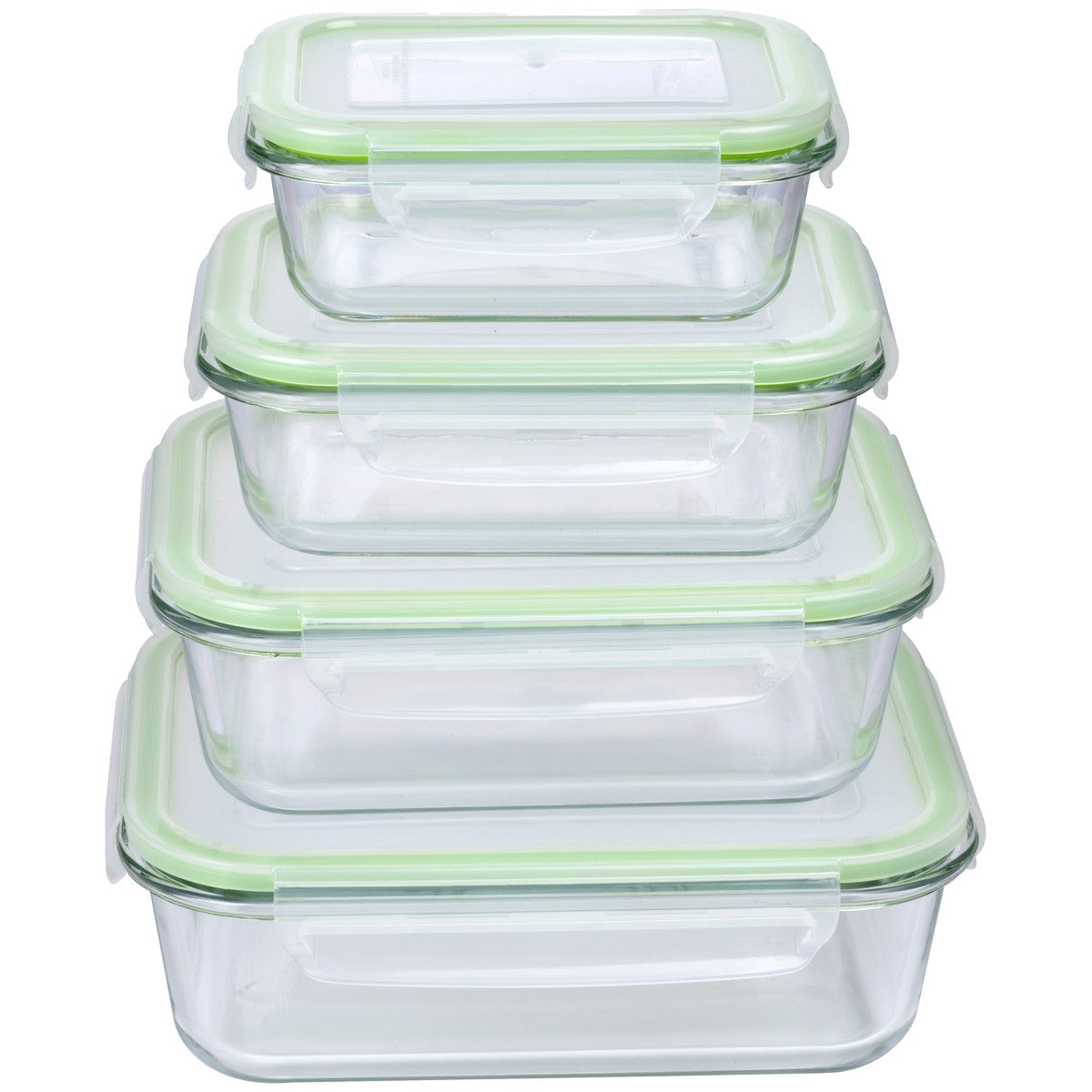 alpina Vershoudbakjes 8-delig Glas