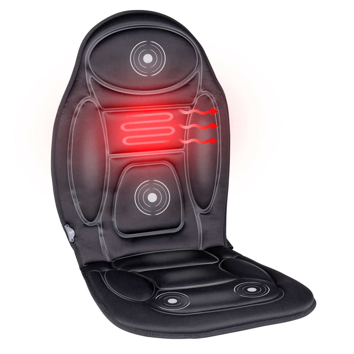 Dunlop Massagestoel Auto met Verwarmingsfunctie - maximondo
