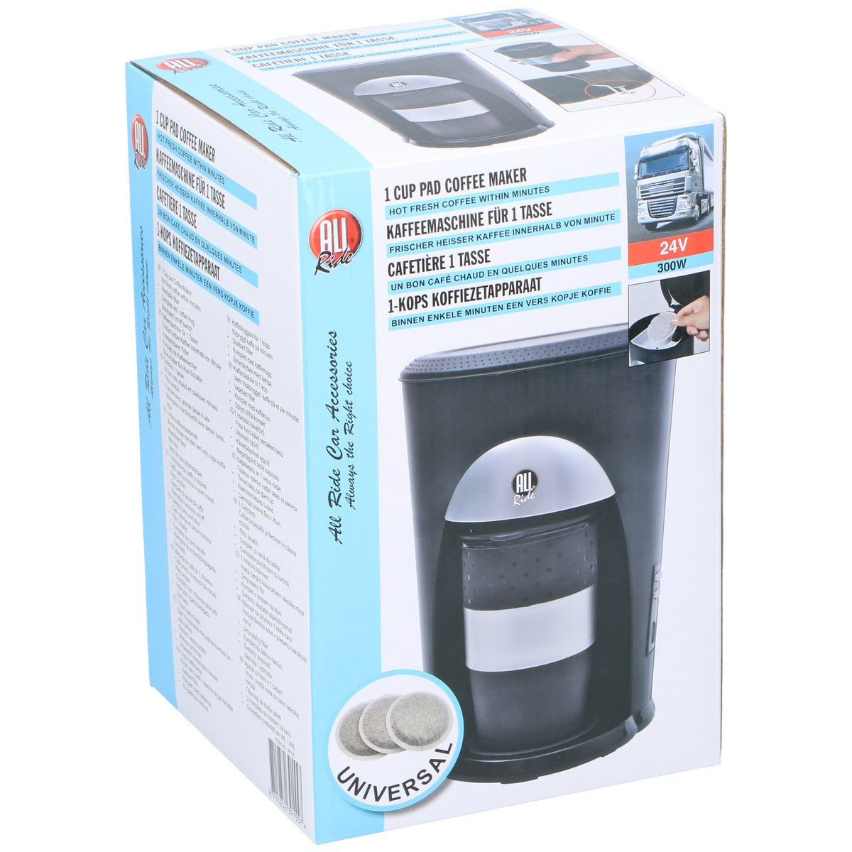 All Ride Koffiezet 24V Auto - maximondo