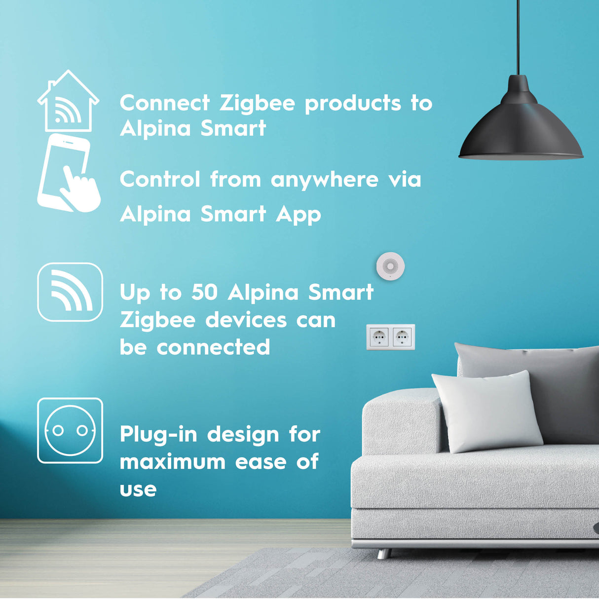 alpina Zigbee Gateway 230V