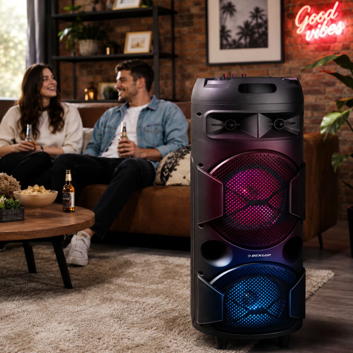 Dunlop Bluetooth Speaker 2 x 10W - maximondo