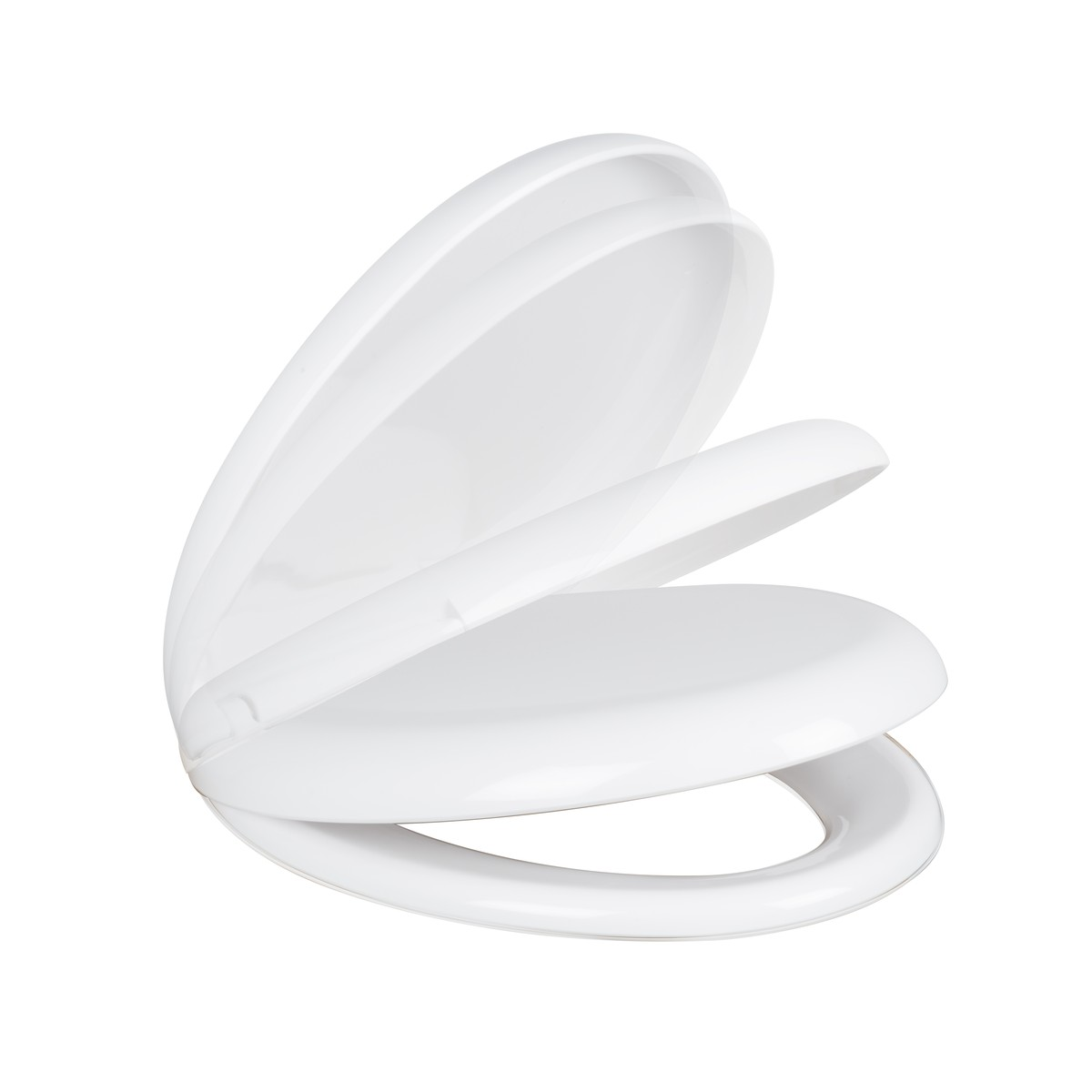Bath & Shower Wc-Bril toiletbril - Soft Close - Wit - maximondo