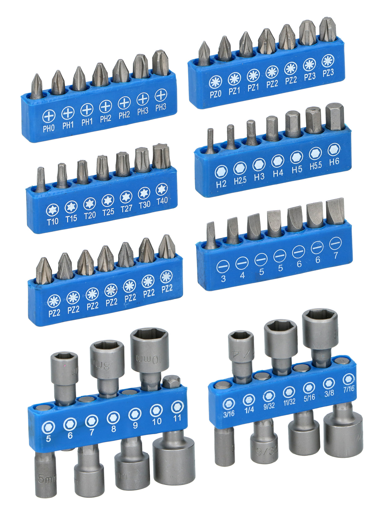 Kinzo Gereedschapset: 58 Stuks - maximondo