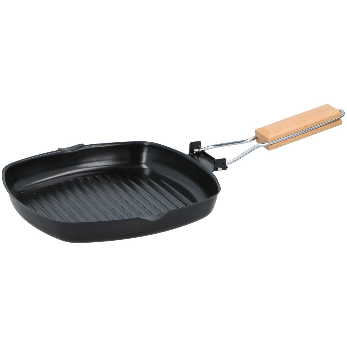 alpina grillpan - Inklapbaar - Anti-aanbaklaag -24x24cm