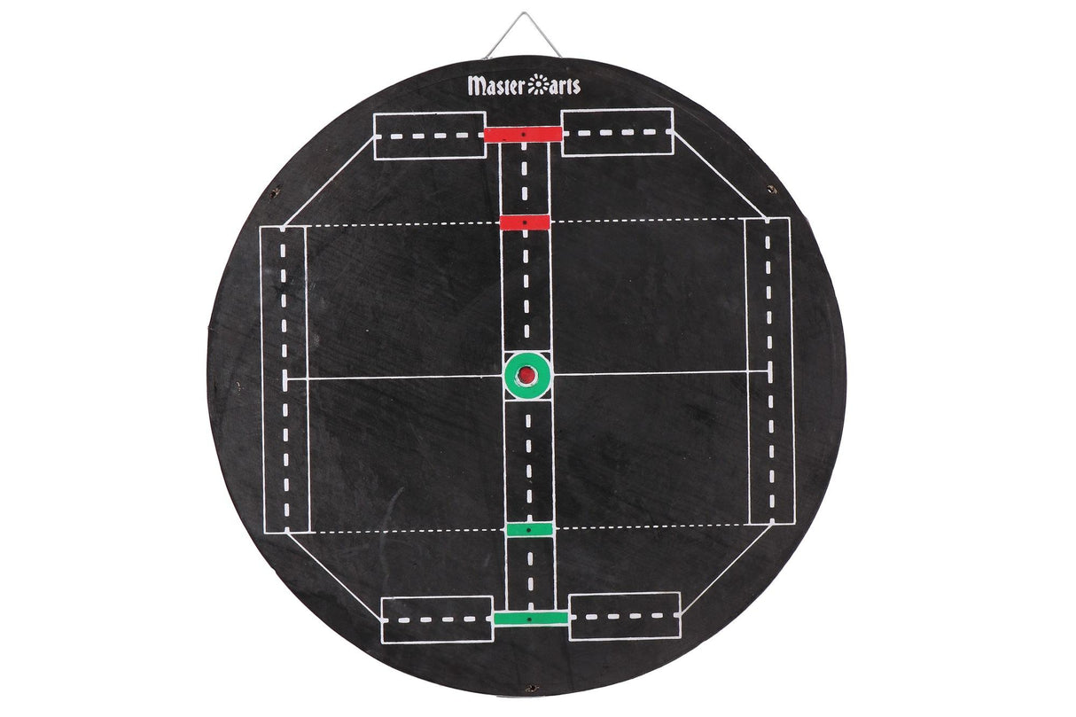 MasterArts Dartbord Set – Dartbord 45 cm – met 6 Dartpijlen - maximondo