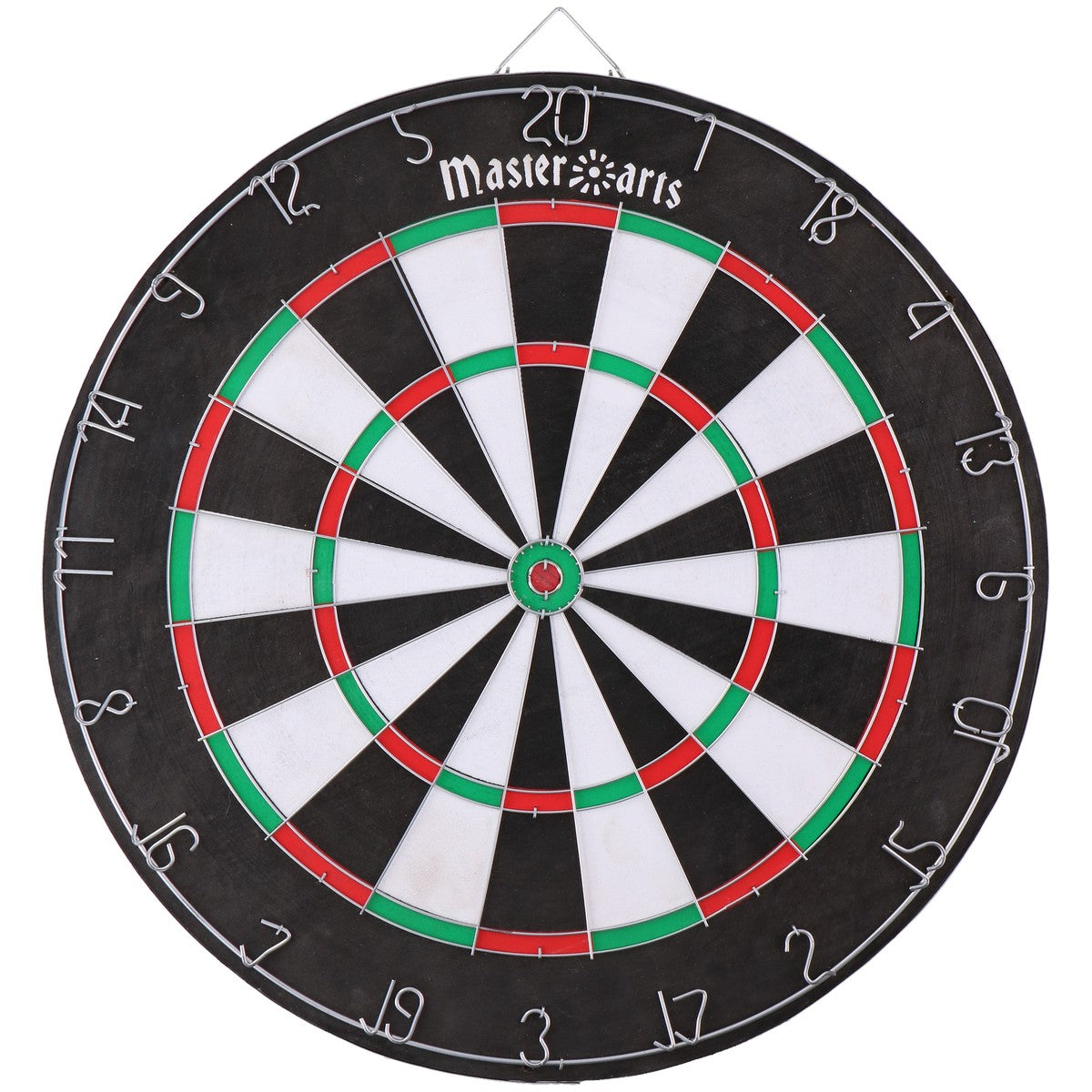 MasterArts Dartbord Set – Dartbord 45 cm – met 6 Dartpijlen - maximondo