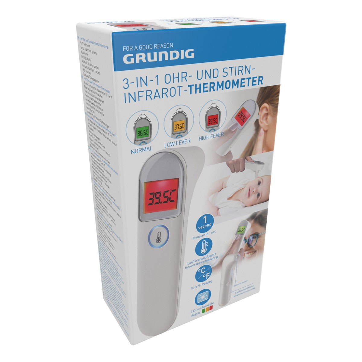 Grundig Infrarood Thermometer - maximondo