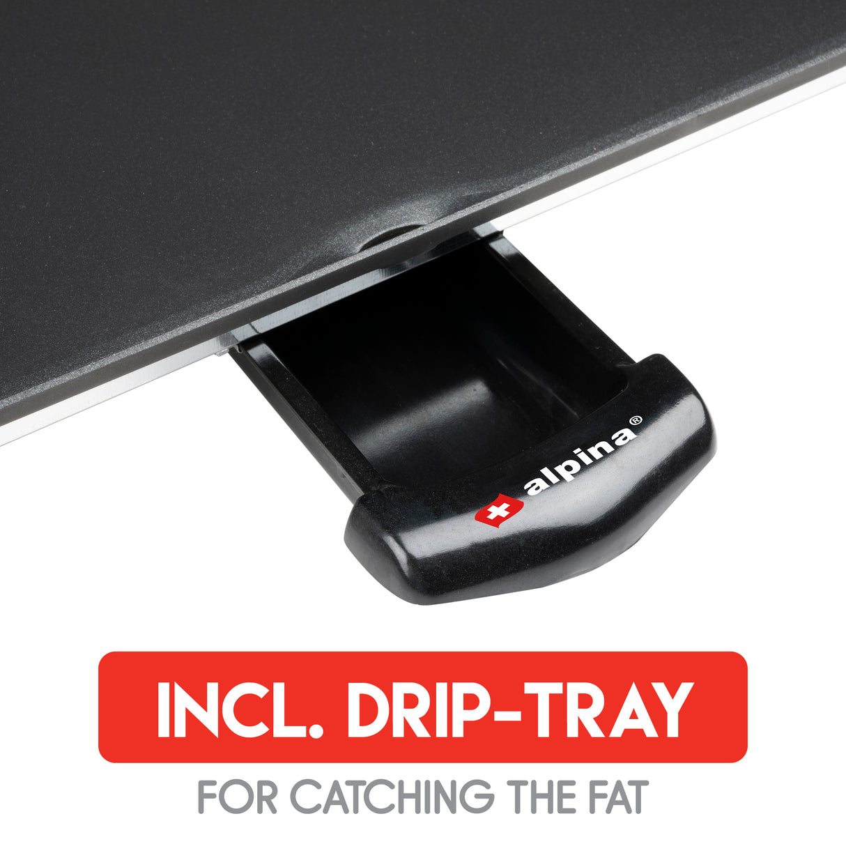 alpina Teppanyaki Grillplaat 1800W - maximondo