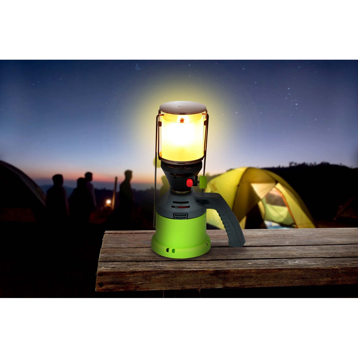 Kinzo Gaslamp voor Camping - maximondo