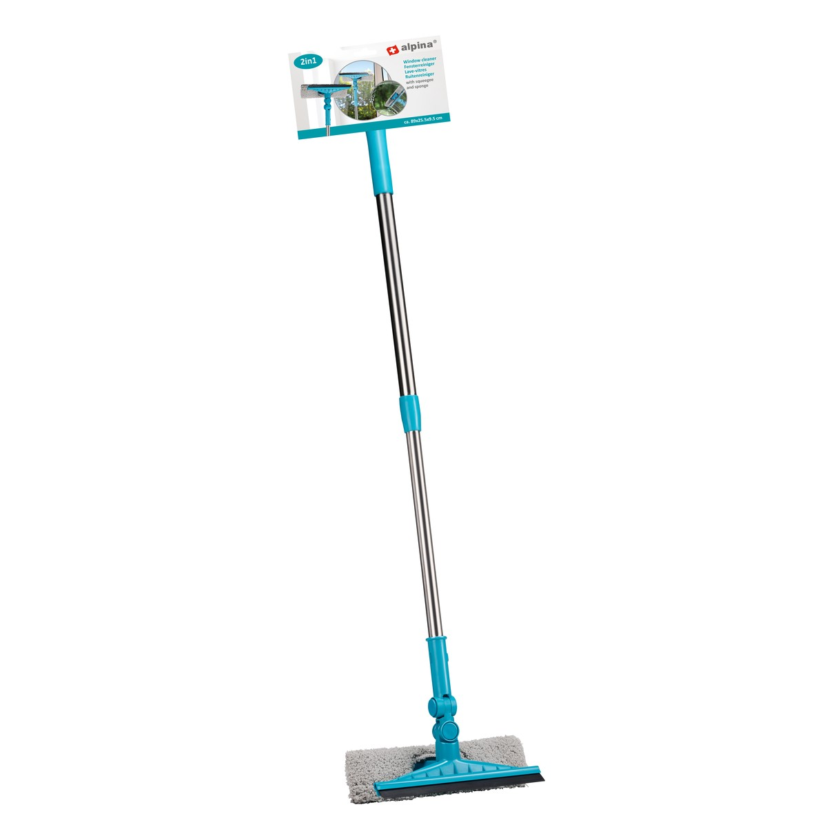 alpina Raamwisser met Telescoopsteel
