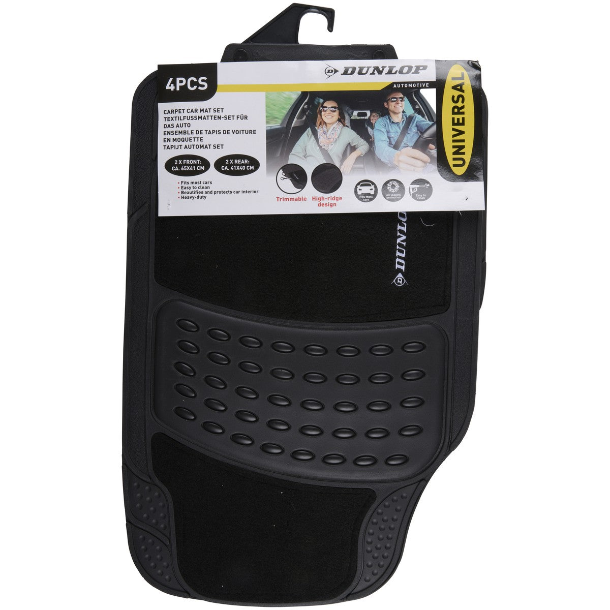 Dunlop Automatten Set 4 Stuks - maximondo