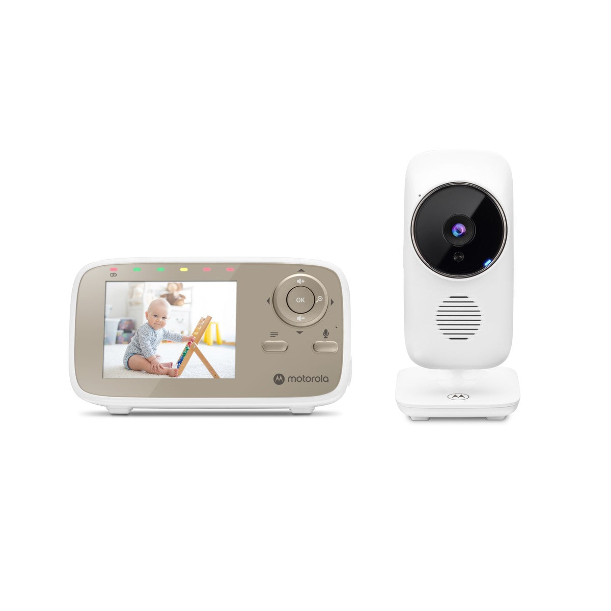 Motorola Babyfoon VM483, 2.8", Infrarood - maximondo