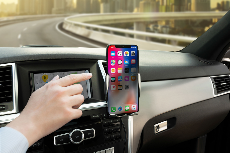 All Ride Telefoonhouder en Qi Lader - maximondo