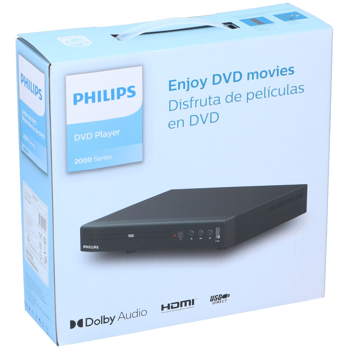 Philips TAEP200/12 DVD Speler met HDMI Aansluiting - Zwart - maximondo