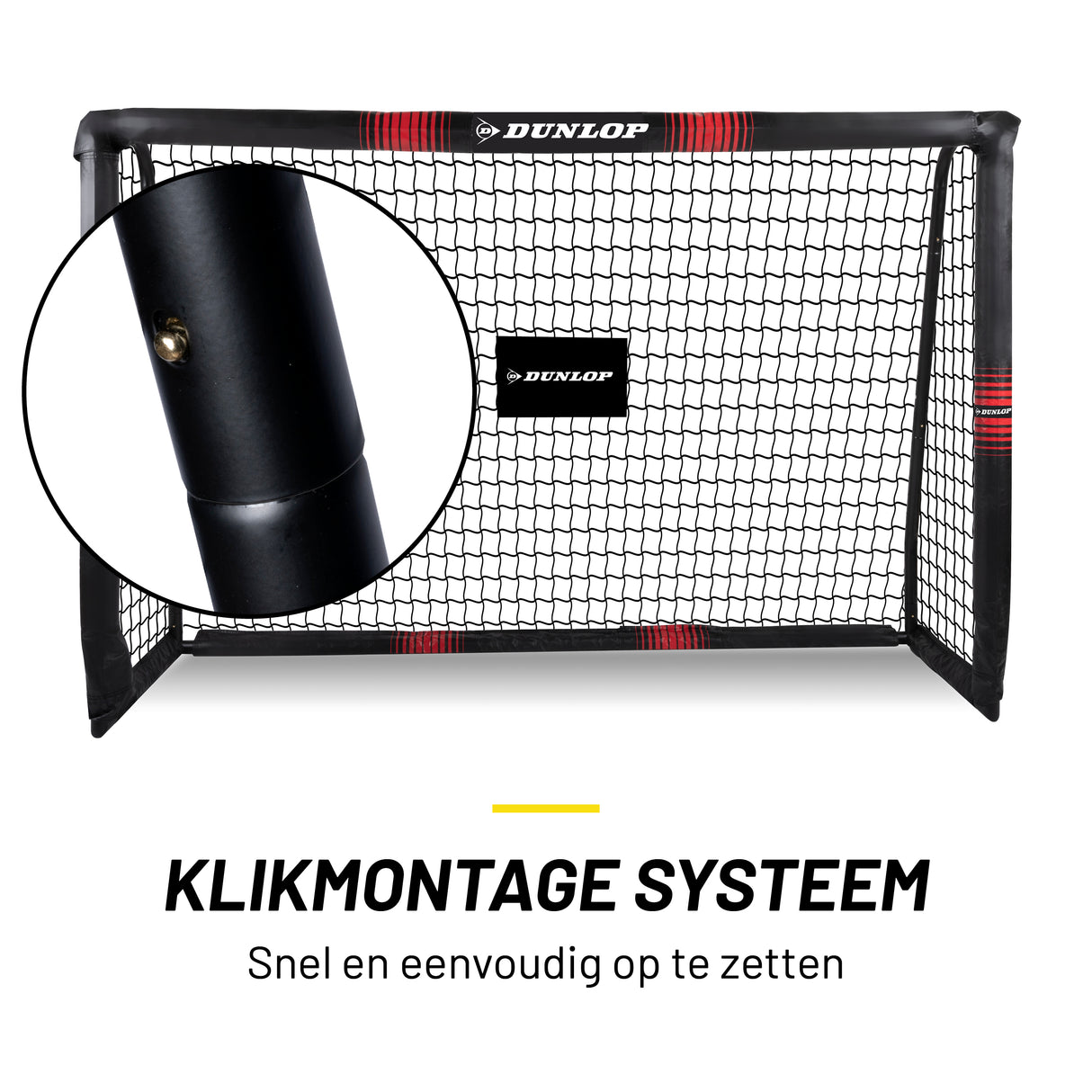 Dunlop Voetbaldoel 180 x 120 x 60cm - maximondo