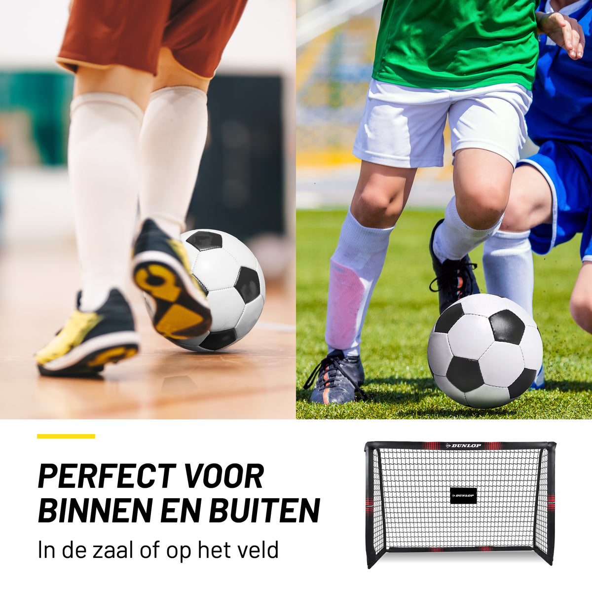 Dunlop Voetbaldoel 180 x 120 x 60cm
