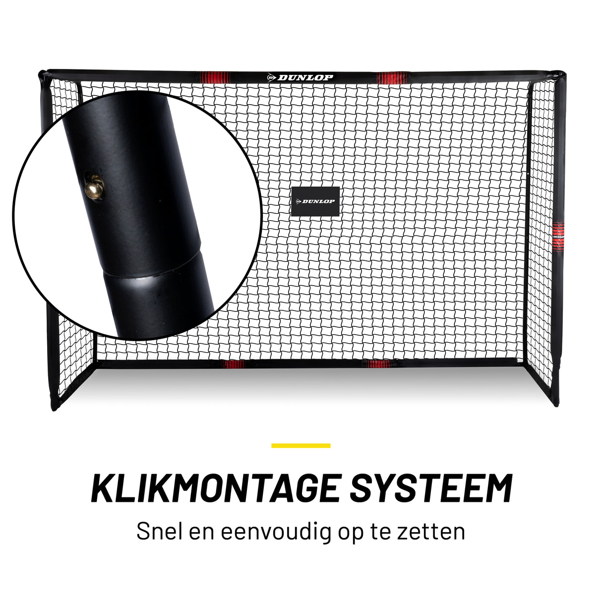 Dunlop Voetbaldoel 300 x 200 x 120cm - maximondo