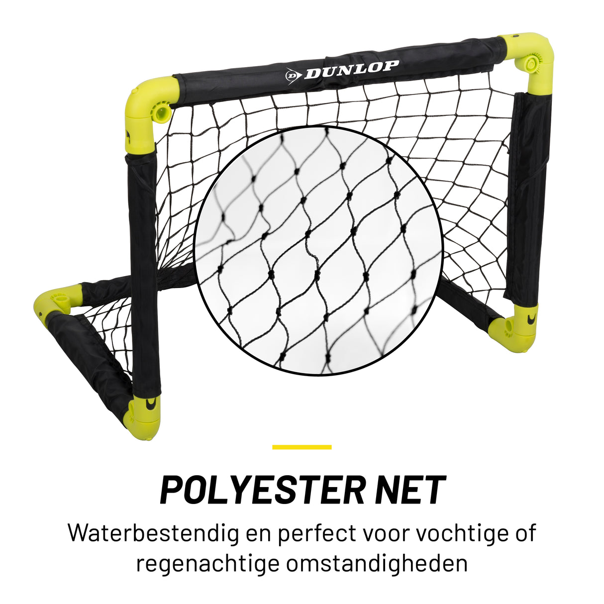 Dunlop Voetbaldoel 50 x 44 x 44cm set van 2 - Opvouwbaar - maximondo