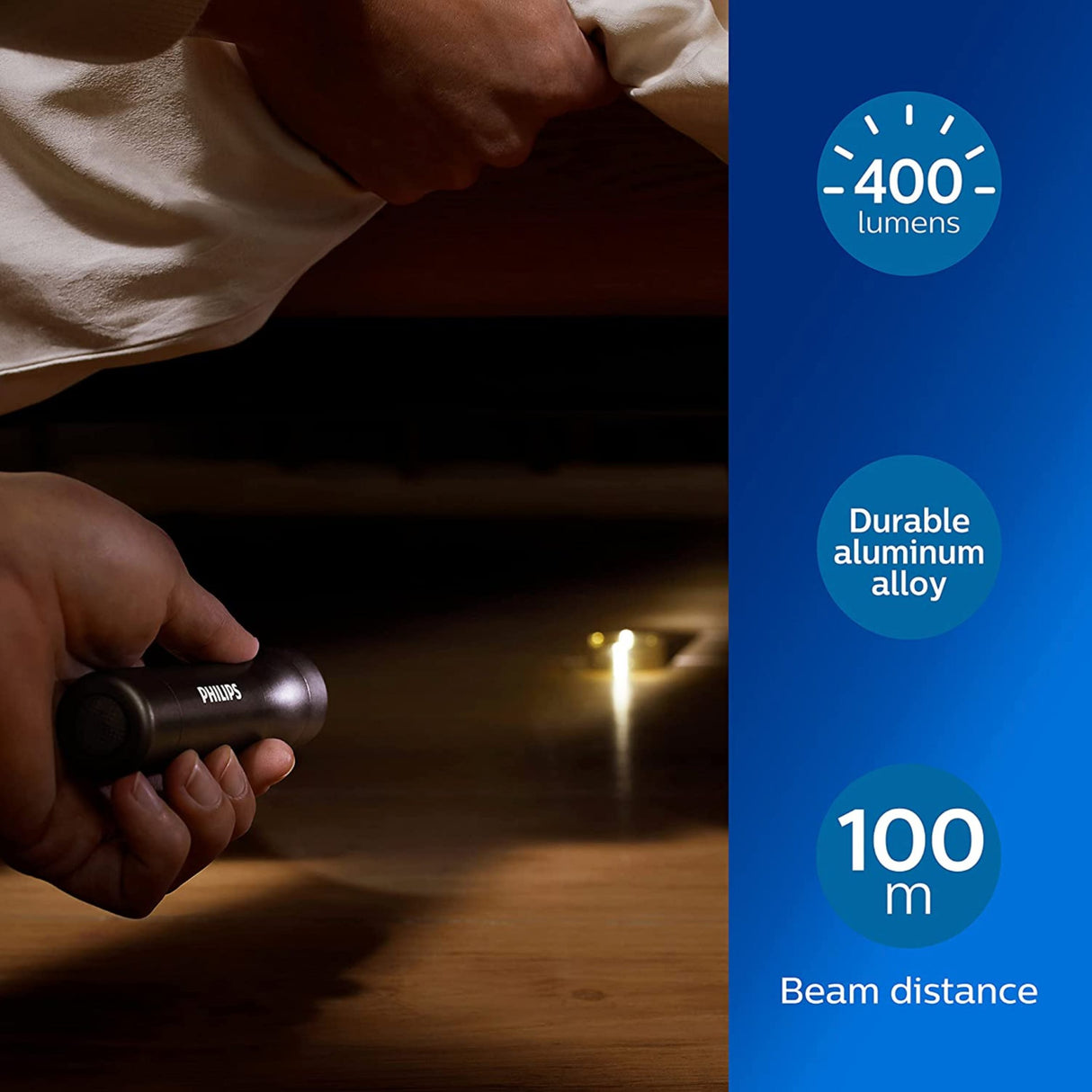 Philips SFL7000T/10 LEDzaklamp, 400 lm - maximondo
