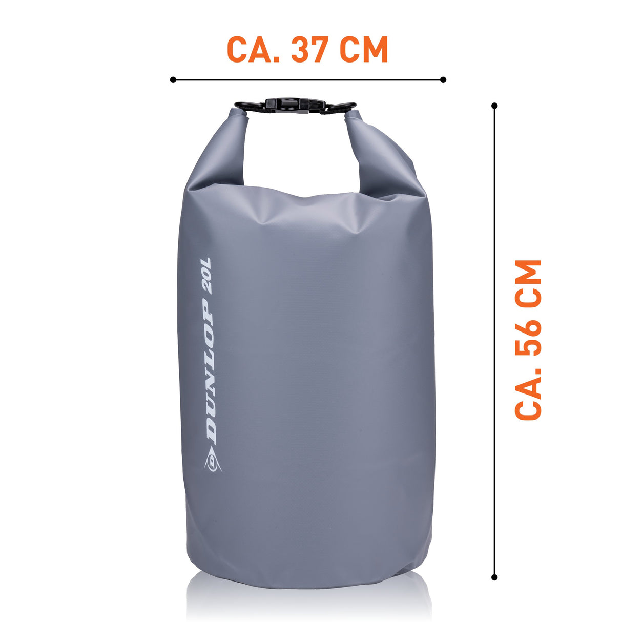 Dunlop 20L Waterdichte Tas Grijs - maximondo