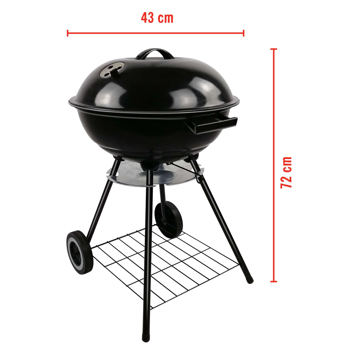 BBQ Collection Barbecue Rond Kogelbarbecue Houtskool BBQ - maximondo