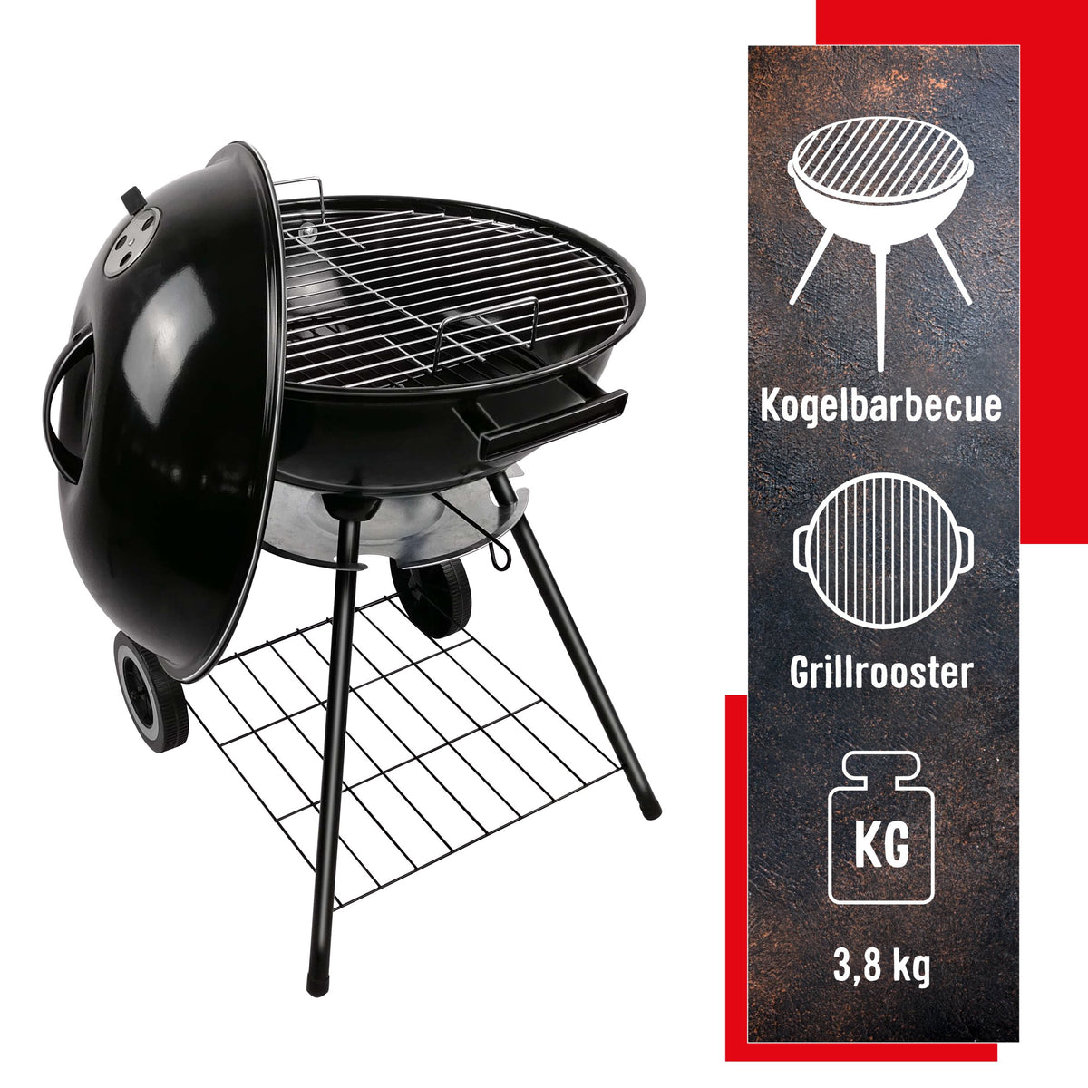 BBQ Collection Barbecue Rond Kogelbarbecue Houtskool BBQ