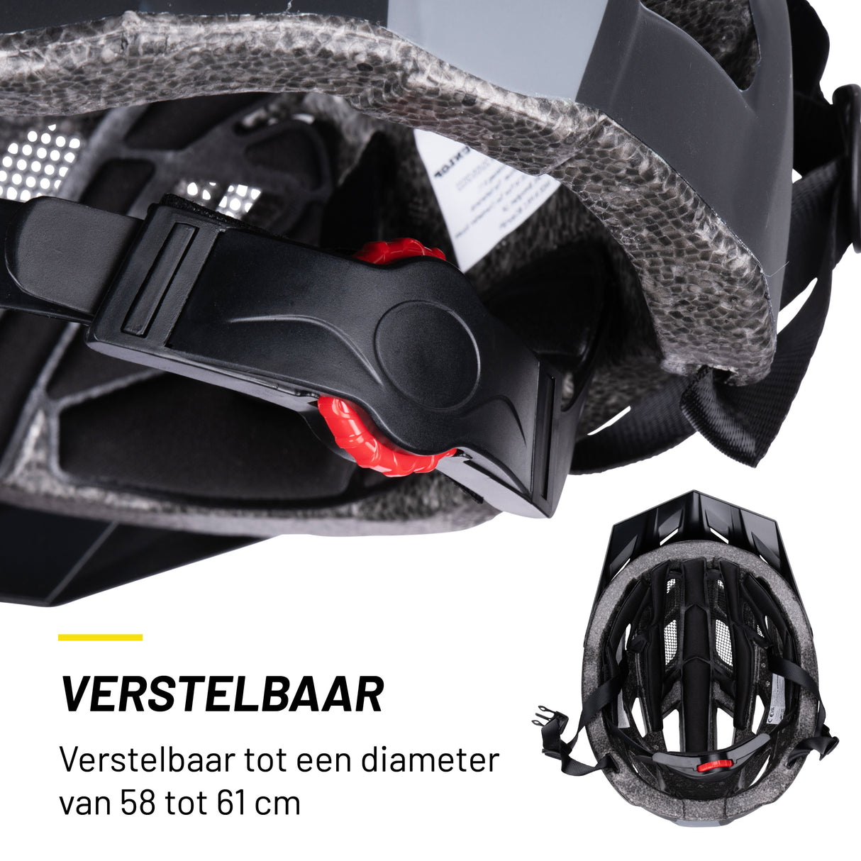 Dunlop Fietshelm - Maat L - Verstelbaar 58-61cm