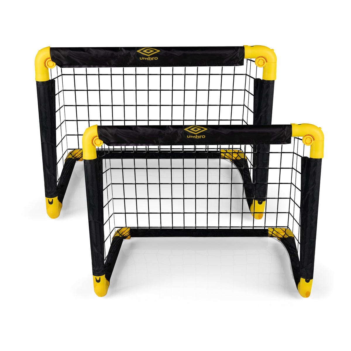 Umbro Voetbaldoel 56 x 44,5 x 44,5cm set van 2 - Opvouwbaar - maximondo