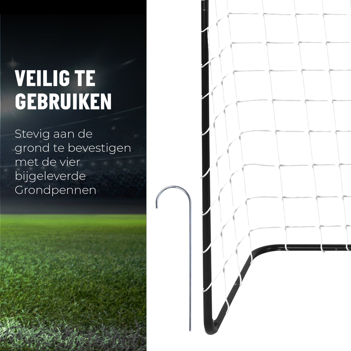 Umbro Voetbaldoel 78 x 56 x 45cm set van 2 - maximondo