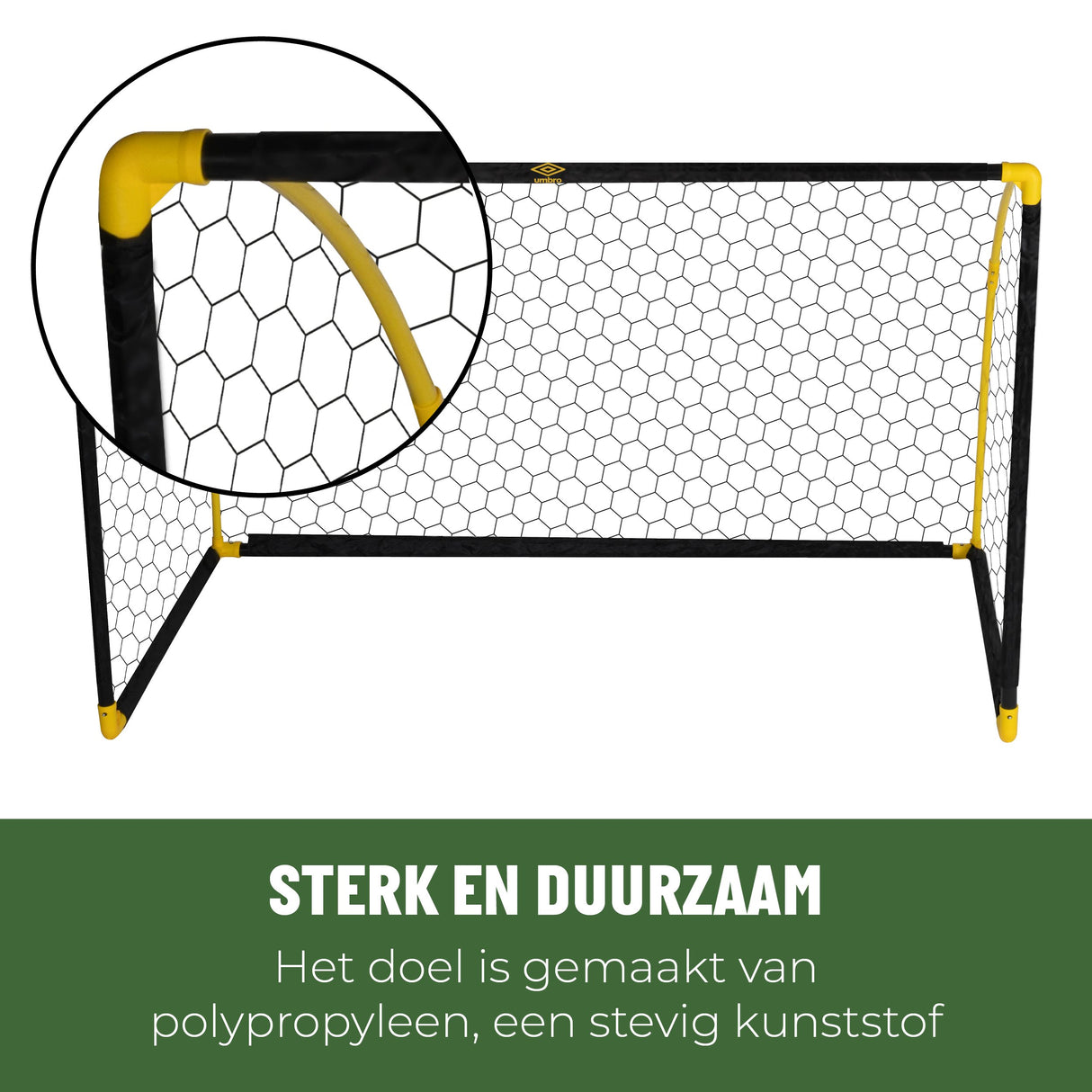 Umbro Voetbaldoel 178 x 92,5 x 123cm - Opvouwbaar - maximondo