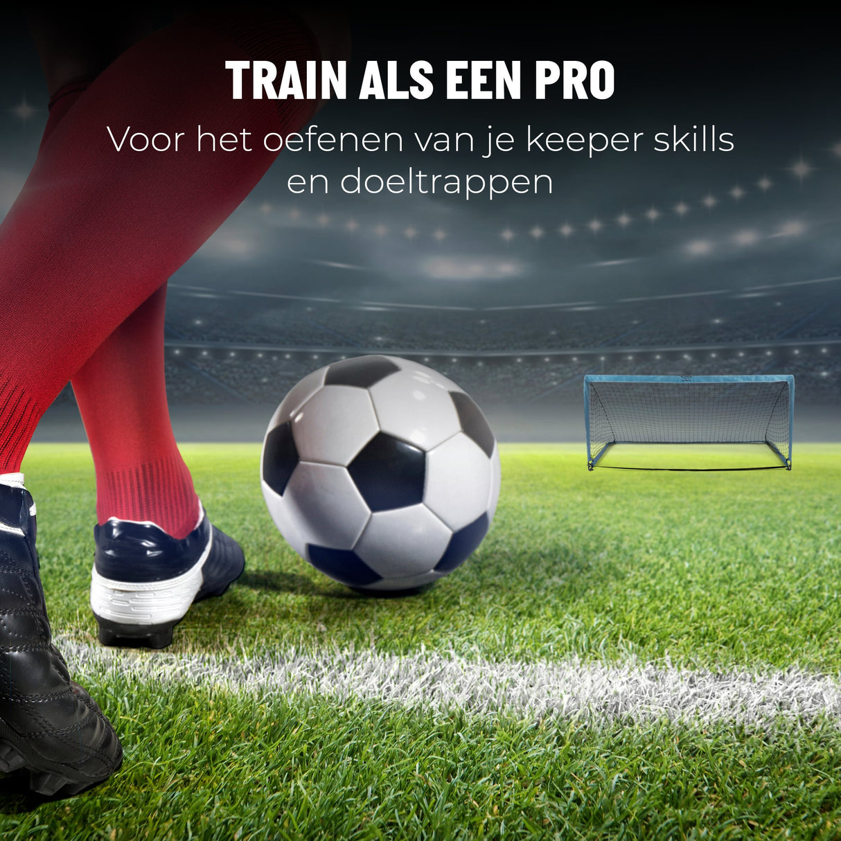 Umbro Voetbaldoel 200 x 100 x 100cm - maximondo