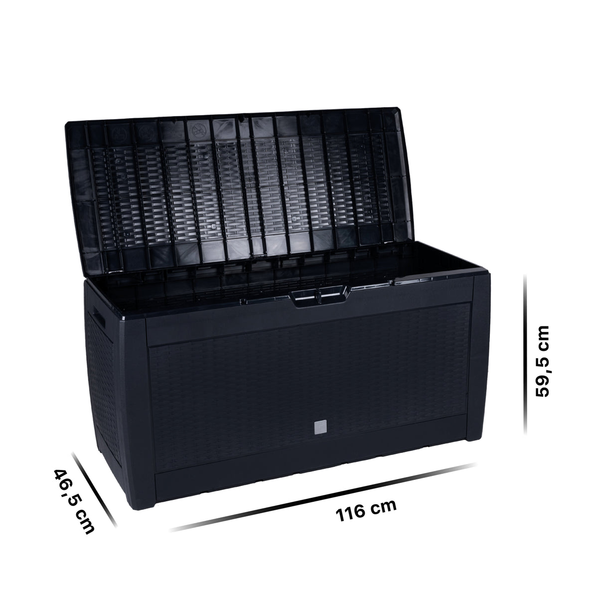Lifetime Tuinkussenbox 310L - Zwart