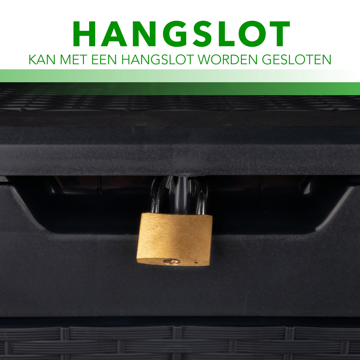 Lifetime Tuinkussenbox 310L - Zwart