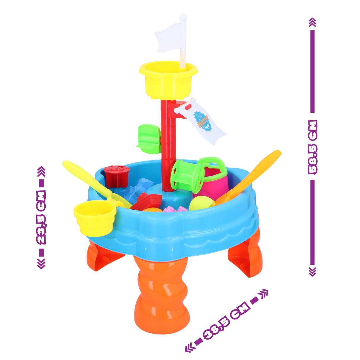 Eddy Toys zand en watertafel - maximondo