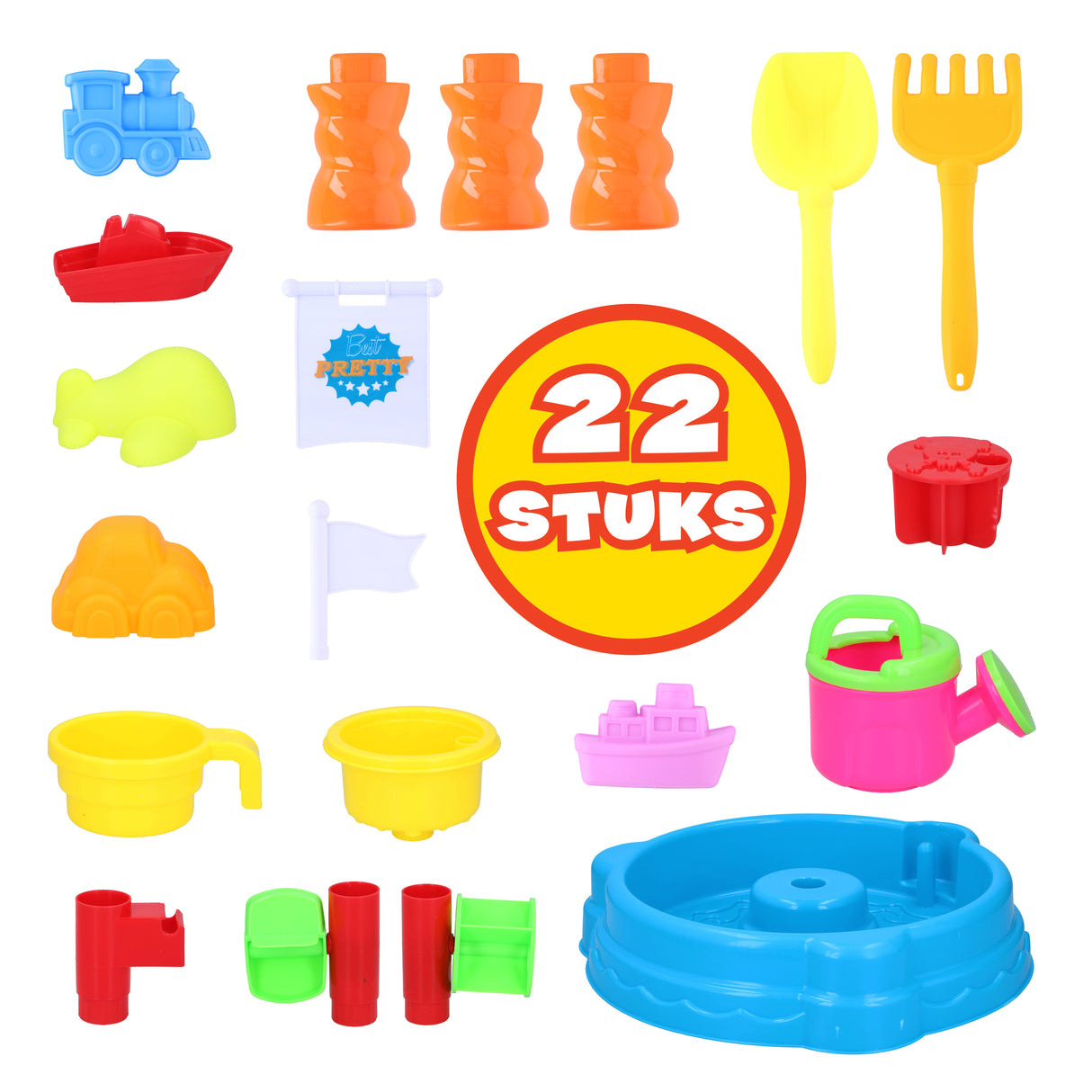 Eddy Toys zand en watertafel - maximondo
