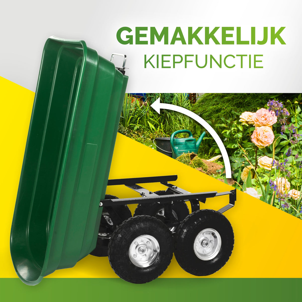 Kinzo Tuinkar 75L 200kg - maximondo