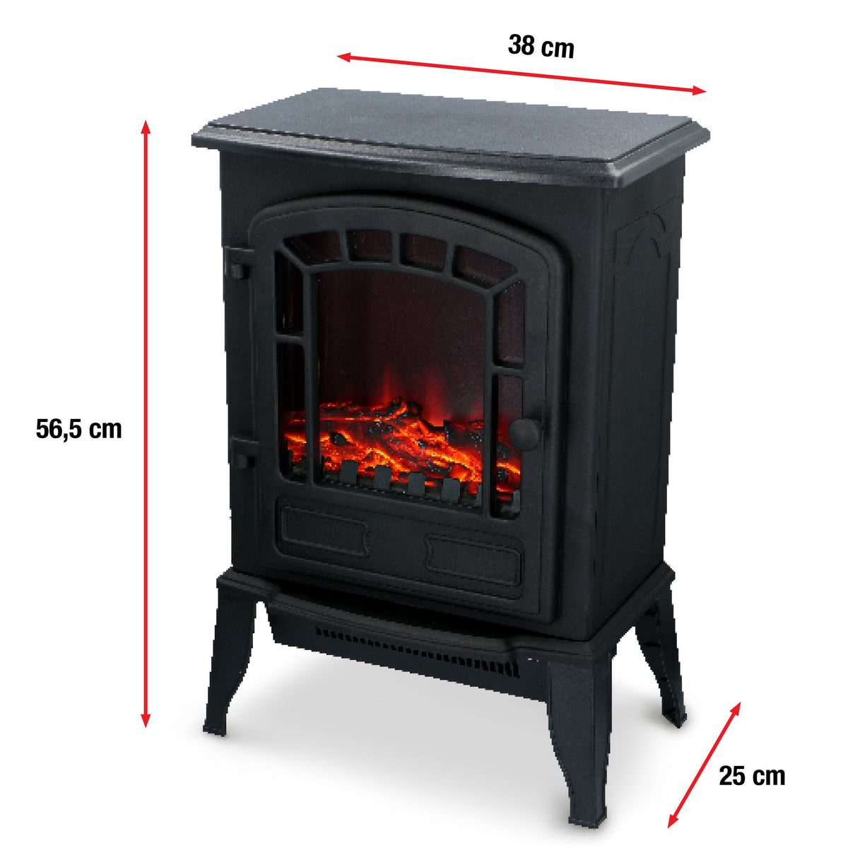 Classic Fire Sfeerhaard Elektrisch Torino 2000W